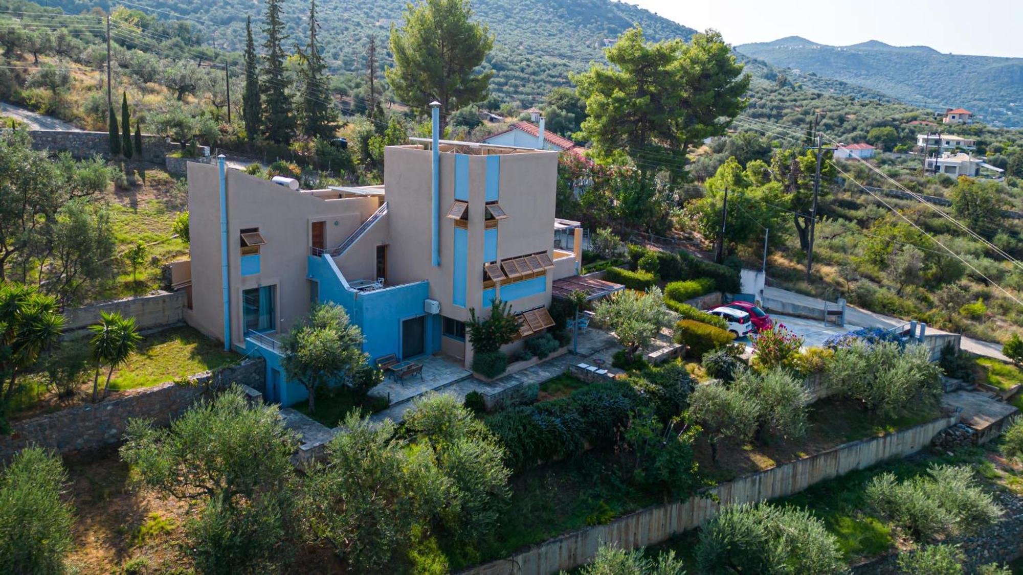 Mani Tower Villa Akrogiali Exterior foto